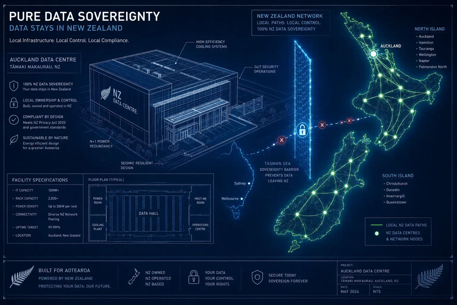 New Zealand Dedicated Servers in Auckland