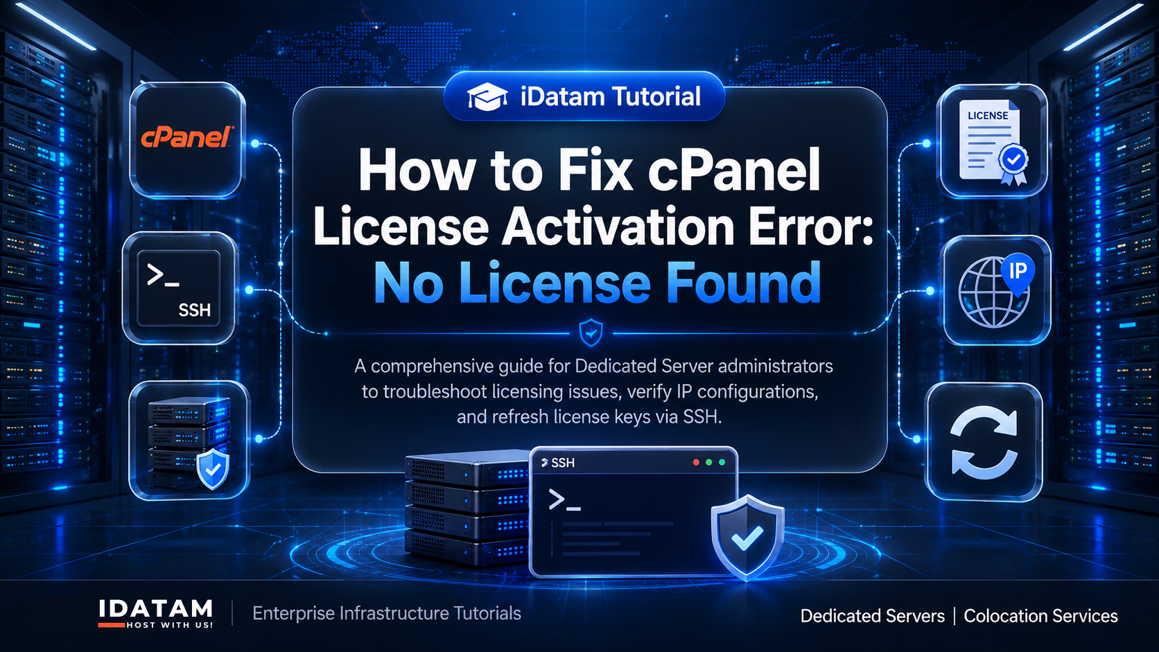 cPanel License Error