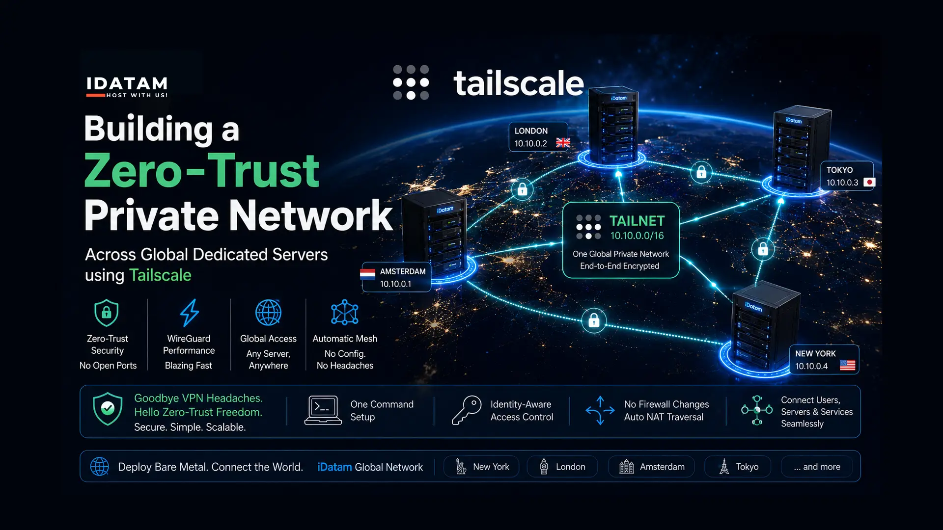 Zero-Trust Private Network with Tailscale